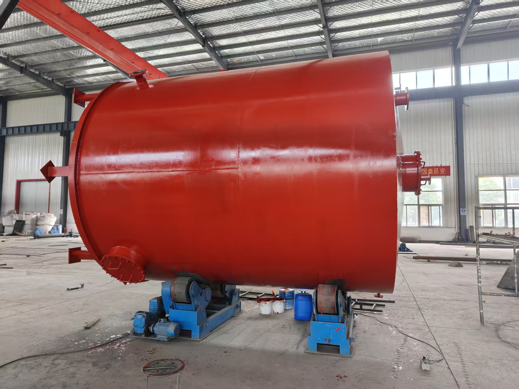 2025.04.29-焦作市隆豐皮草定制鋼制儲罐發貨